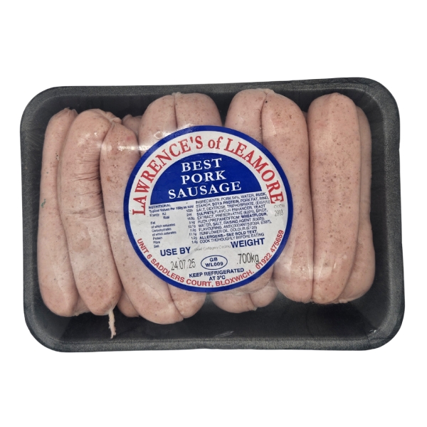 700g Thin Pork Sausage 